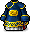 Blue Chinese Undead Costume