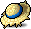 Blue Straw Hat