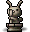 Moon Bunny Statue