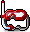 Red Swimming Goggles
