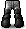 Silver - Black Stealer Pants