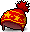 Starry Red Beanie
