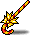 Yellow Candy Cane