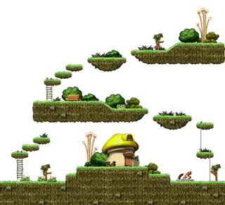 East Entrance to Mushroom Town