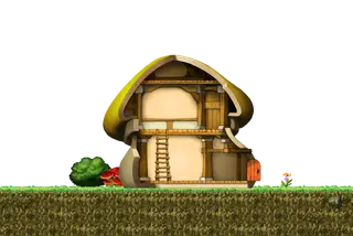 Yellow Mushroom House